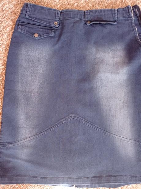 Riflová sukňa norma blix, m