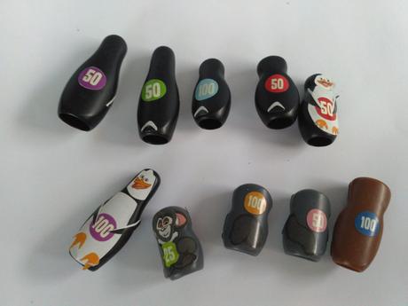 Figúrky do tesco hry tučniaky z madagaskaru,