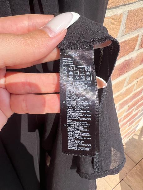 Dlhá priehľadná sukňa forever 21, m