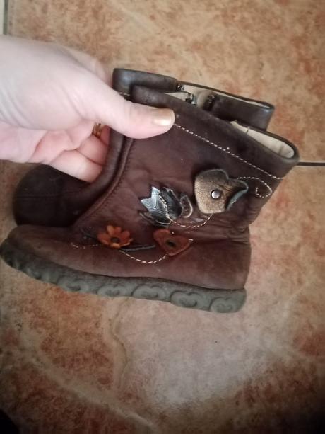 Detske kožené cizmicky, 22