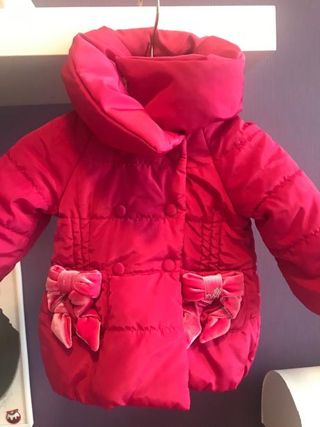 Monnalisa ruzova bundicka velkost 6m, monnalisa,68