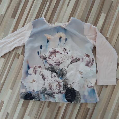 Romantické tričenko, zara,104