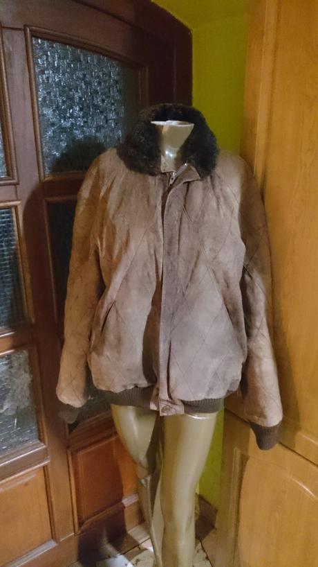 Pánska bunda na miernu zimu, 56