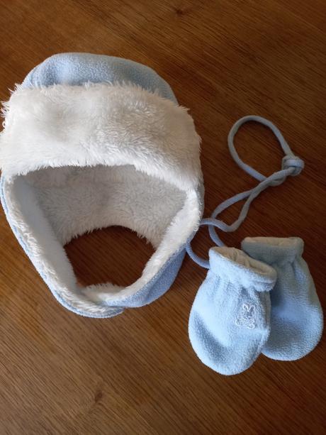 Čiapka a rukavičky benetton, benetton,62