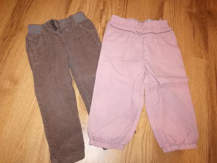 Nohavice 2 ks, baby club,92