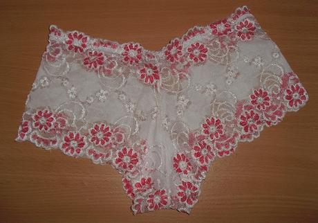 Kvietkovane francuzske nohavicky, xs