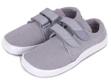 Barefoot plátené tenisky na suchý zips beda, beda,34