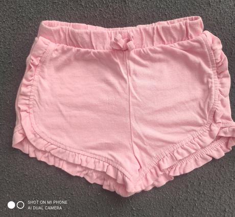 Ružové kraťasy veľ.74, pepco,74