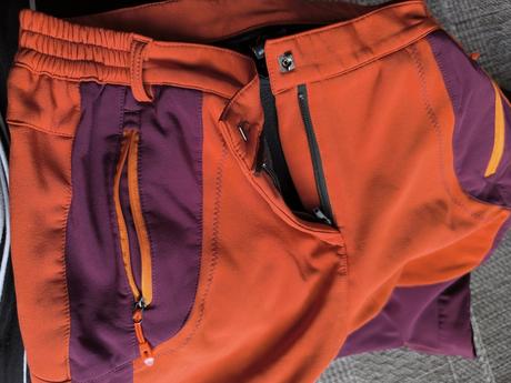 Zateplené softshellové nohavice windstopper, l