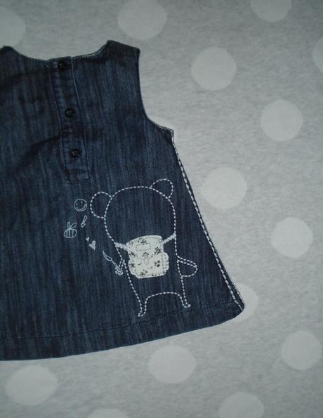 Riflové šaty na 3 až 6 mesiacov, next,68