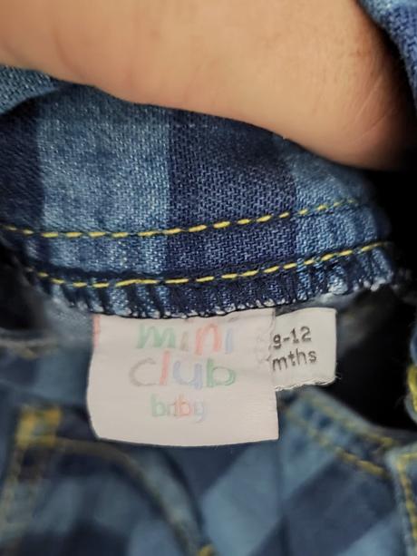 Riflové šortky na traky, miniclub,80