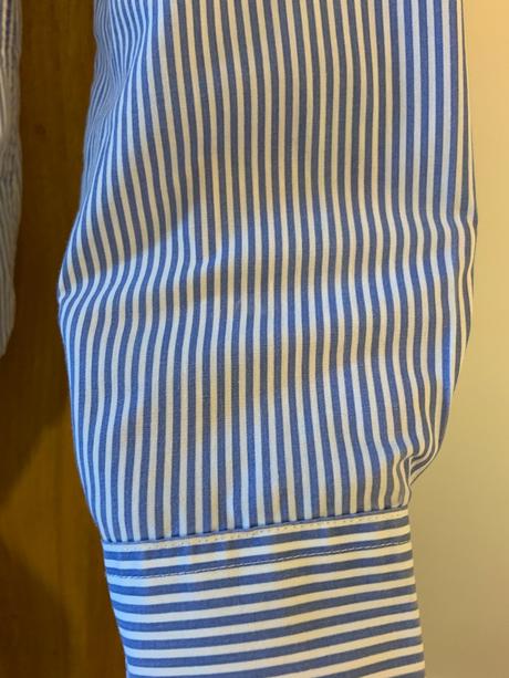 Košeľa pruzkovana, h&m,s