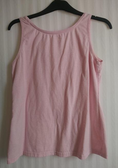 Dámsky ružový elastický top, janina, xl