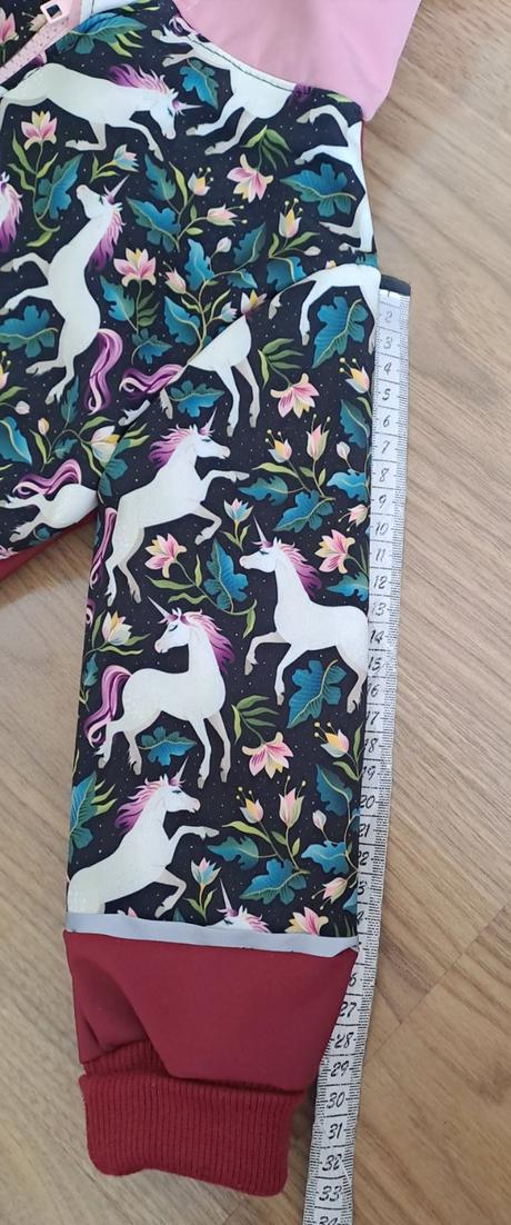 Softshellova súprava jednorožec, 92 / 98 / 104