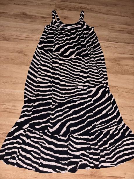 Letné maxi šaty h&m 34/36, h&m,34 / xs