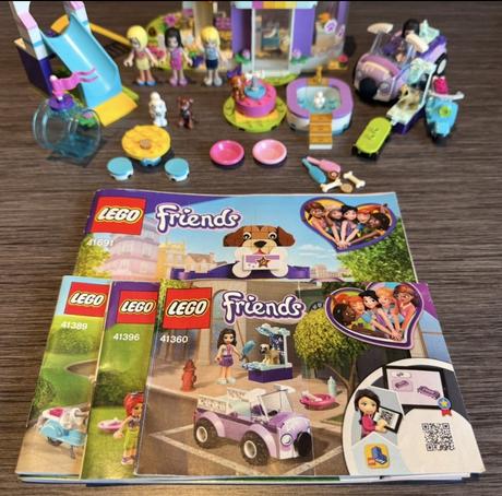 Predám lego friends psíky (4 sety spolu), 
