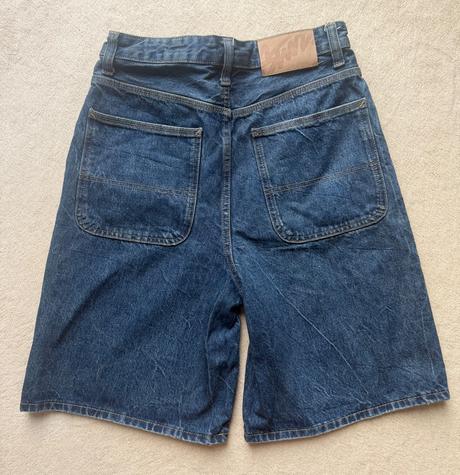 Pánske riflové kraťase baggy, pull&bear,34