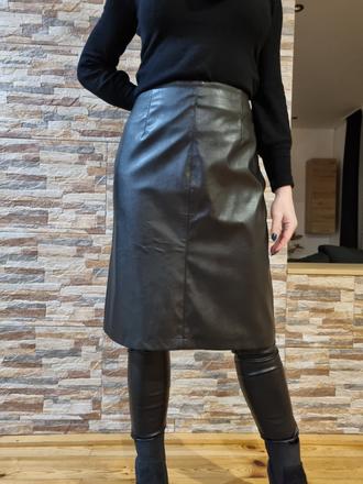 Kožená sukňa v top stave veľkosť m-l, l