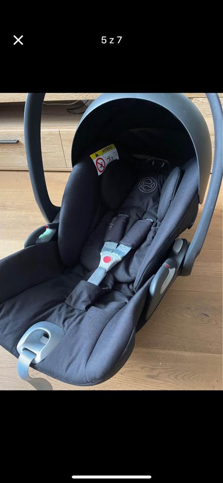 Cybex cloud t-i size (0-13kg) sepia black platinum, cybex