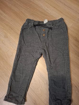 Podšité nohavice, h&m,86