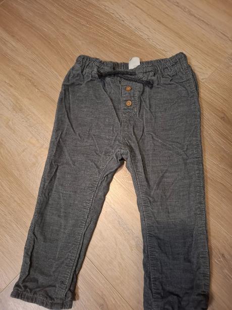 Podšité nohavice, h&m,86