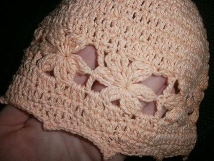 Nenosená háčkovaná čiapka, 86