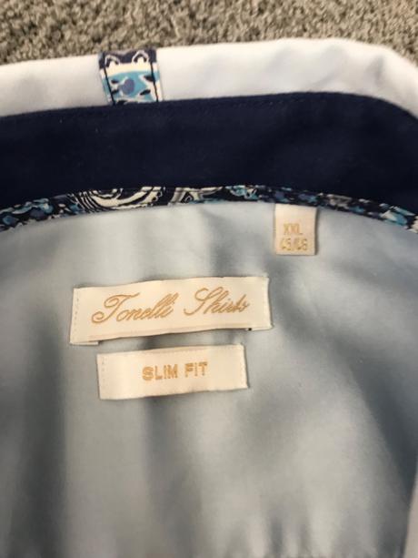 Pánska košeľa tonelli slim fit, xl