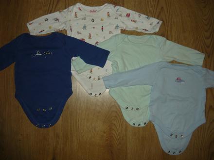 Body s dlhým rukávom -3/6, 68