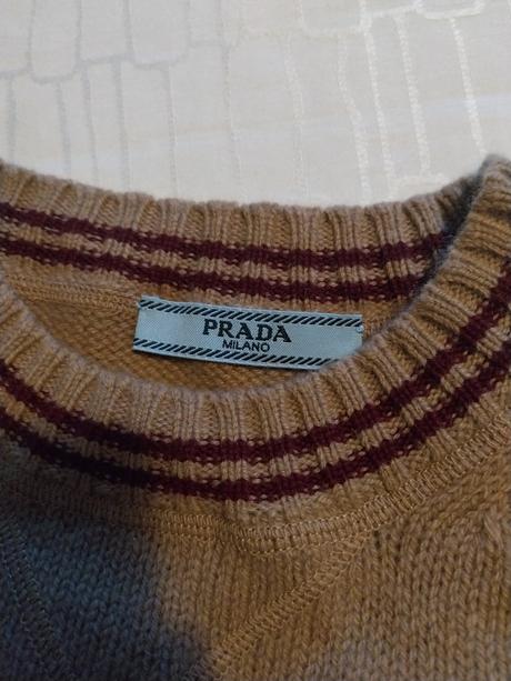 Luxusná kašmírová vesta prada milano original, prada,m