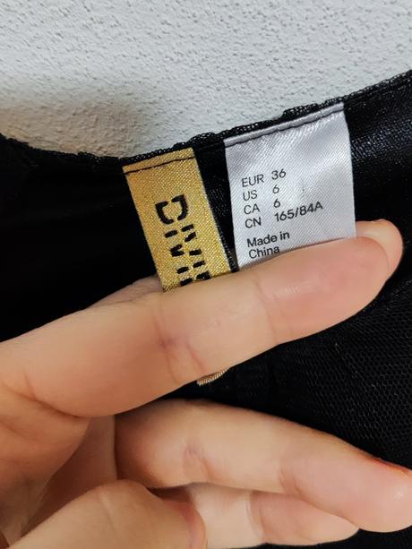 Čierne šaty h&m, h&m,s