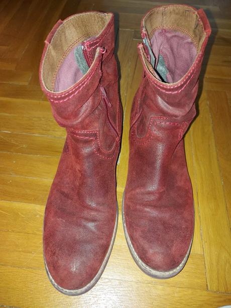 Členkove kožene topanky, 39