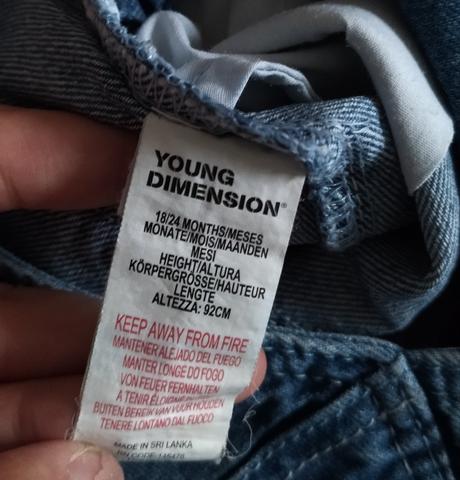 Šortky na traky, young dimension,92