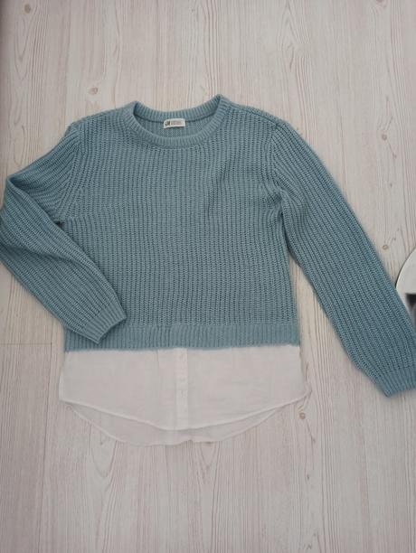 Sveter, pulóver, h&m,s