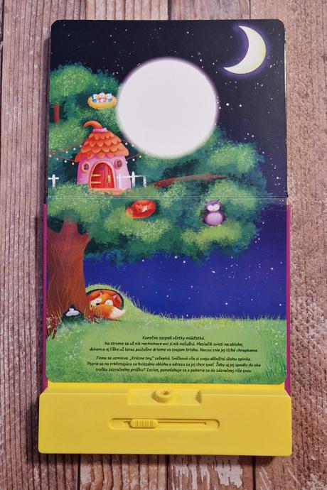 Fiona a zazracny prasok (knizka s projektorom), 