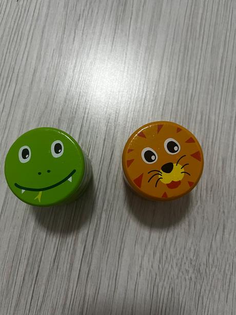 Vilac drevené zvukové kocky savana, 