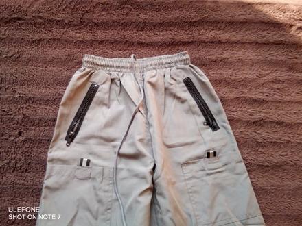 Ľahké turistické nohavice unisex, s