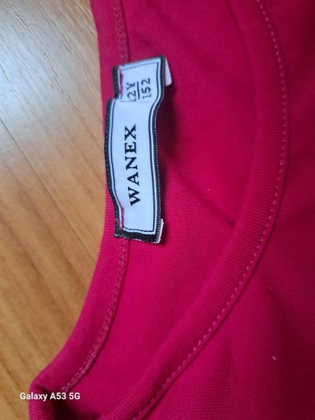 Ruzove tricko wanex plus darcek, 152