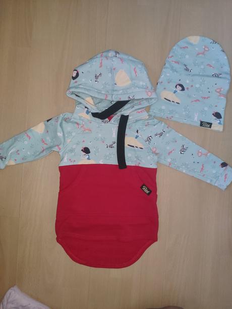 Rebel mikina a čiapka, rebel kids,80