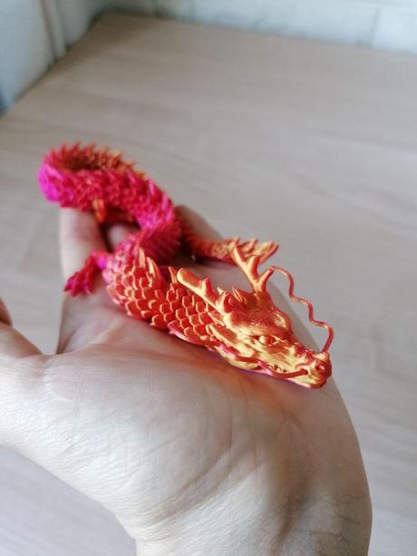 3d print flexi drak / dragon, 
