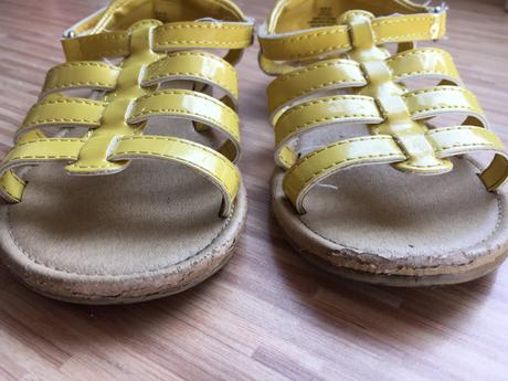 Citronove sandalky, h&m,24