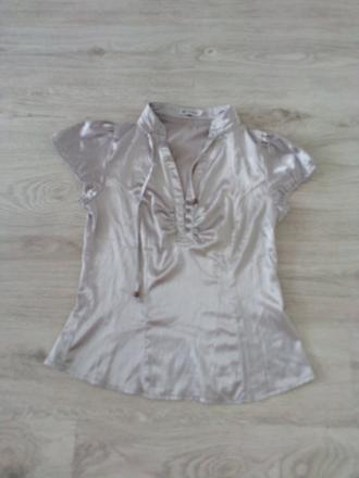 Damska strieborna bluzka, l
