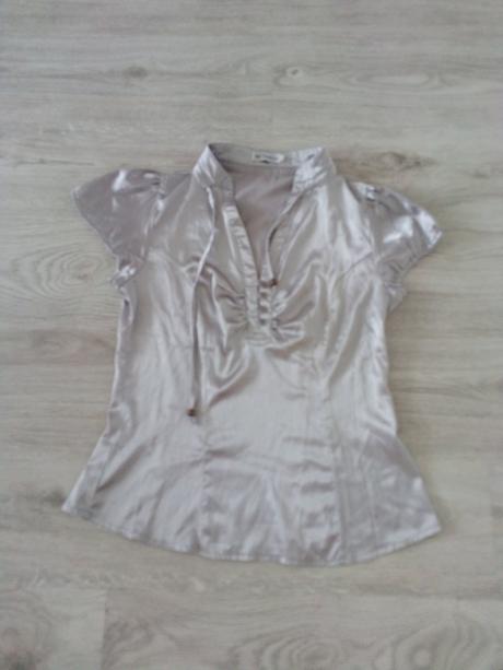 Damska strieborna bluzka, l