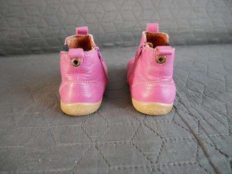 Kozene prechodne čižmičky bobux so zipsom, bobux,23