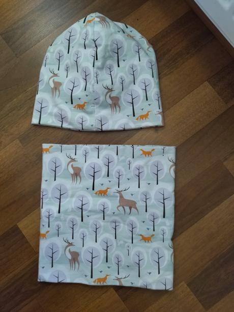 Set čiapka nákrčník, 122