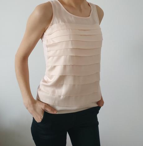 Lososove tielko top s nazbieranim orsay, vel. xs, orsay,xs