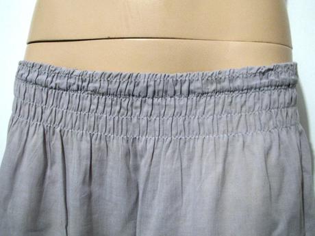 Dlhá sivá letná sukňa, 