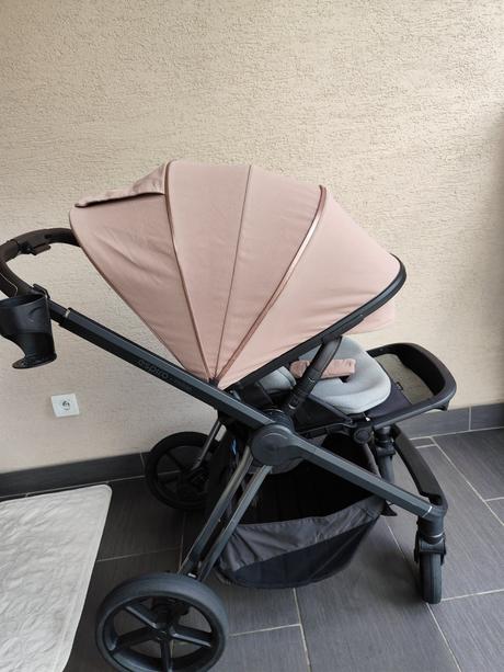 Espiro kočík kombinovaný miloo 08 pink love story, espiro