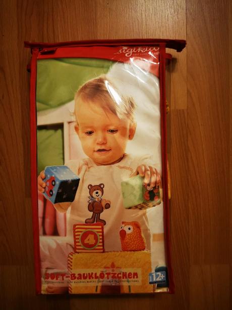 Látkové kocky, 10 dielov, 