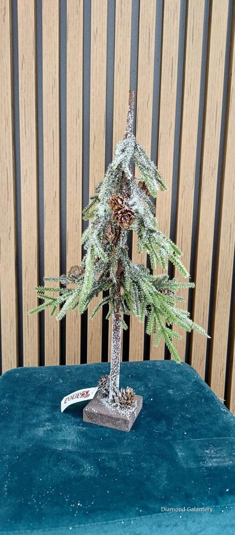 Dekorácia -stromček zasnežený - 40 cm, 
