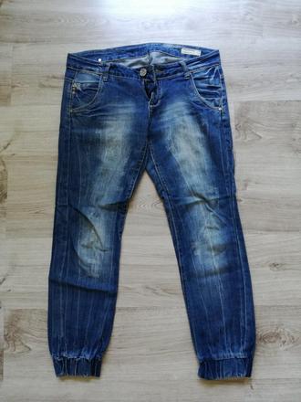 Džínsy s gumičkou, terranova,l